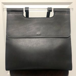 Pristine ARE Studio Black Leather tote.